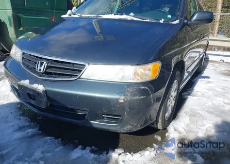 2003 Honda Odyssey Ex from USA, damaged, VIN 5FNRL18643B127112